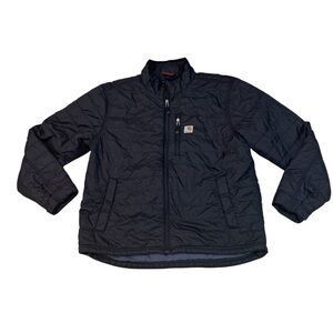 Carhartt Men’s Black Gilliam Lightweight Water Resistant Insulated Jacket Large
